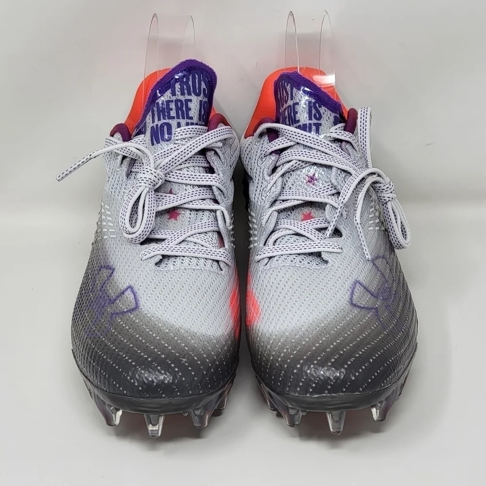 Under Armour Blur Smoke MC Football Cleats 3025123-100 Size 9.5 Womens New